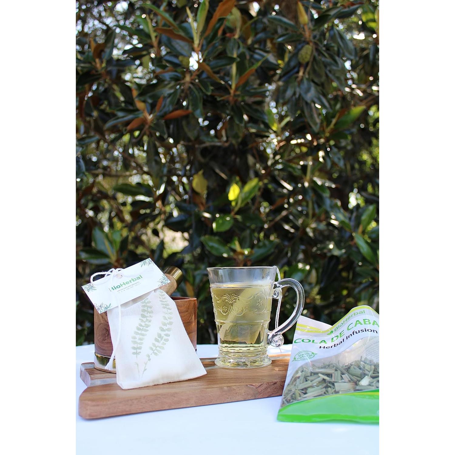 Té de Cola de Caballo Bio Herbal 40g + 15 Bolsitas Desechables