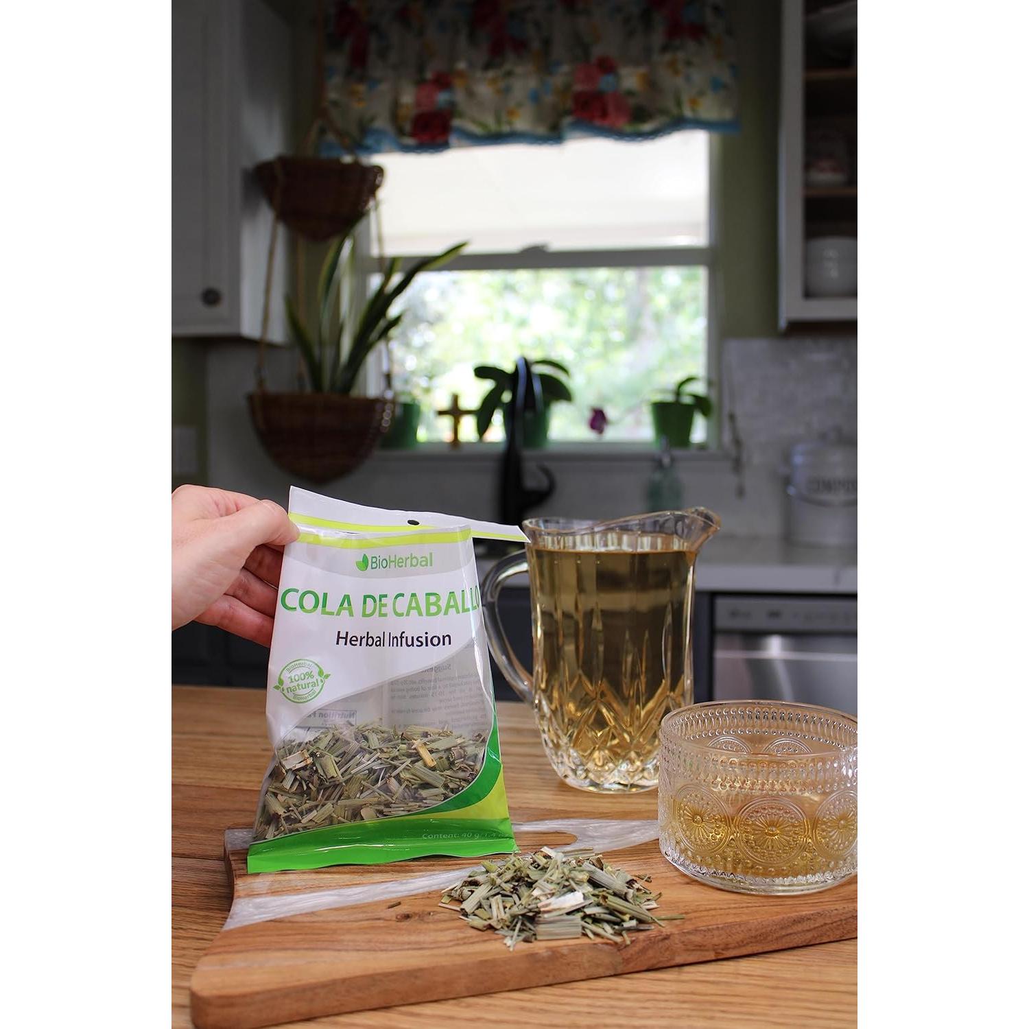 Té de Cola de Caballo Bio Herbal 40g + 15 Bolsitas Desechables