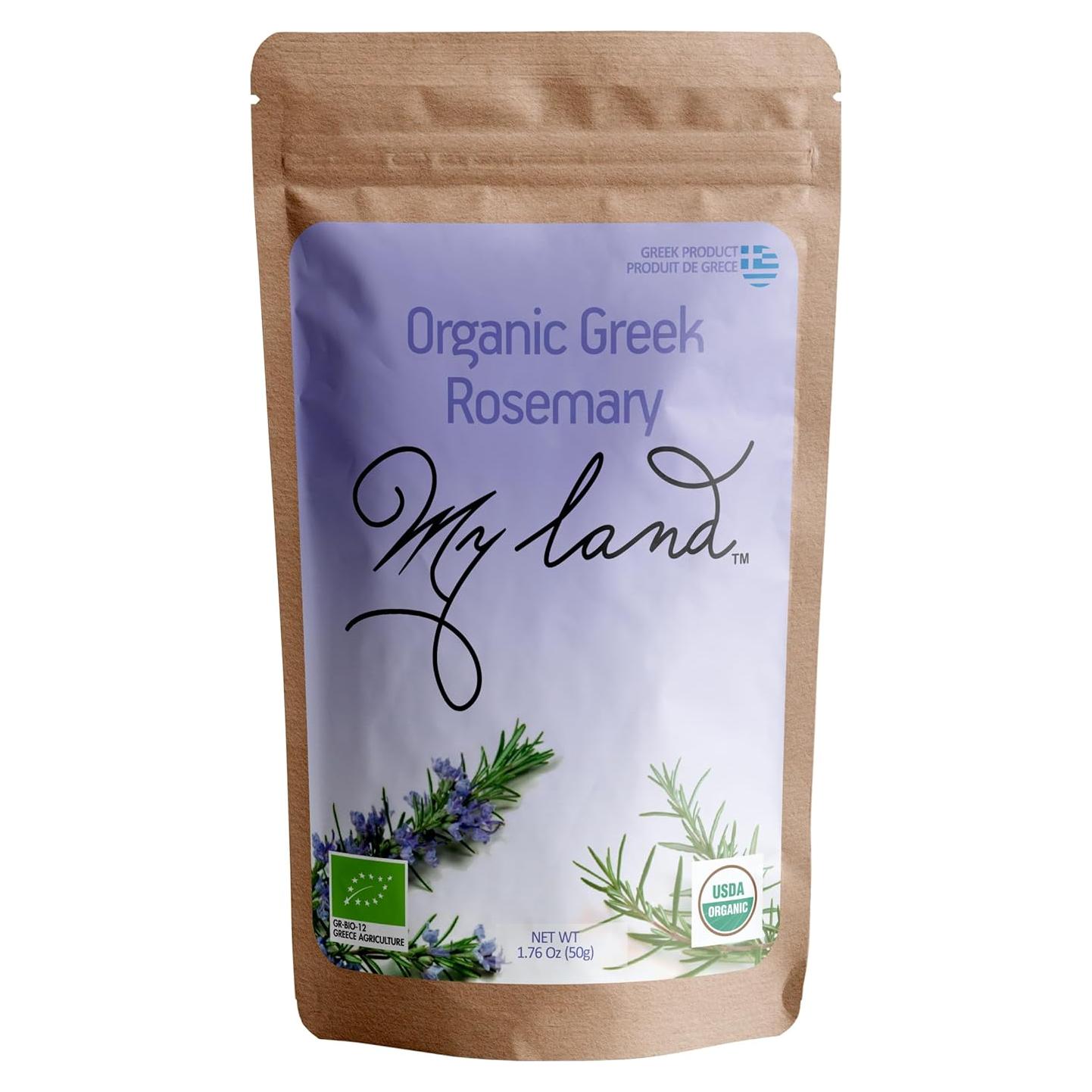 Hojas de Romero Orgánico Mis Tierras 50g - Sazonador Culinario