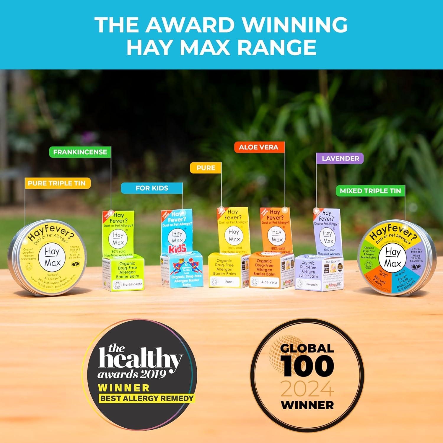 Bálsamo Barrera de Alergenos HayMax para Niños 5ml Orgánico