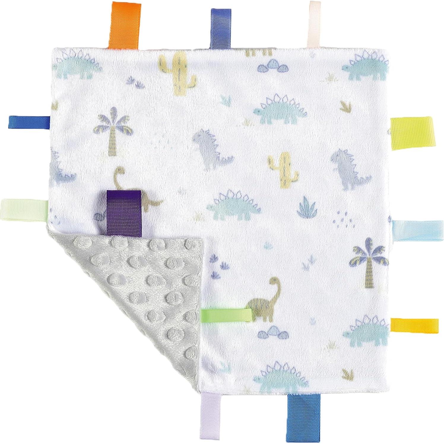 Manta Sensorial para Bebés CREVENT 10x10 cm con Etiquetas