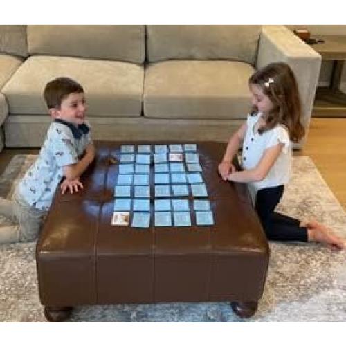 Juego de Memoria de Palabras de Vista Urban Supply Co - 40 Piezas