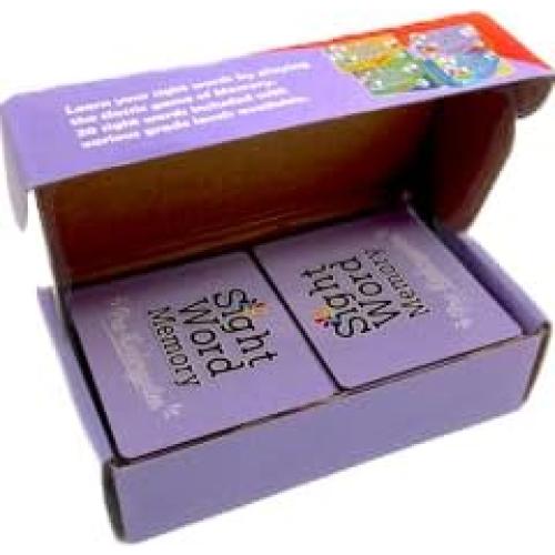 Juego de Memoria de Palabras de Vista Urban Supply Co - 40 Piezas