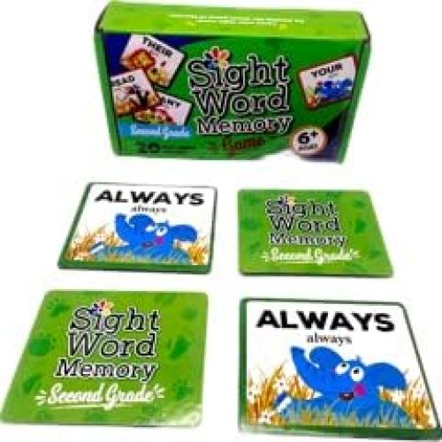 Juego de Memoria de Palabras de Vista Urban Supply Co - 40 Piezas