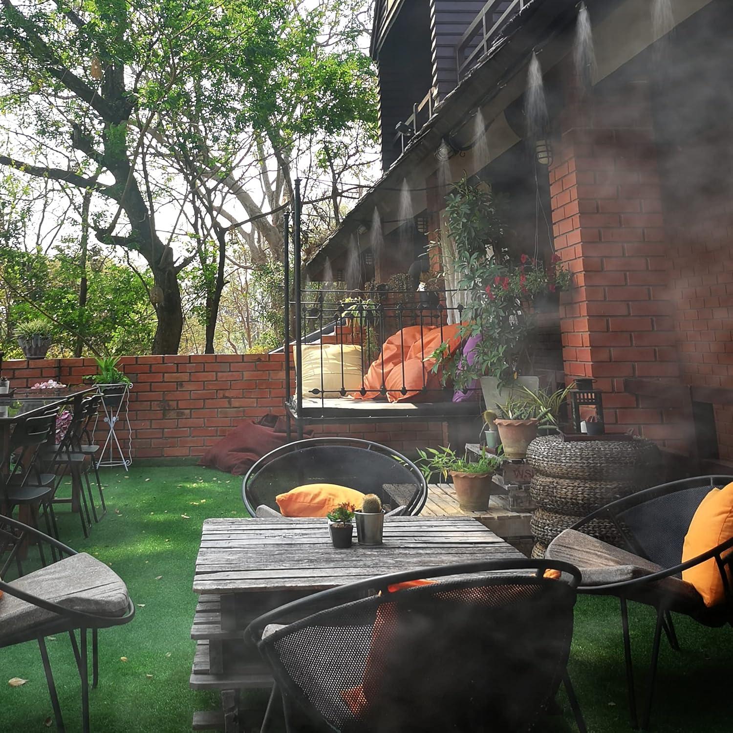 Sistema de Enfriamiento por Nebulización Mornajina 15M con Bomba