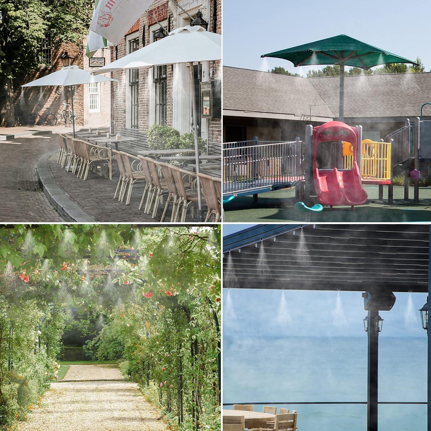 Sistema de Enfriamiento por Nebulización Mornajina 15M con Bomba