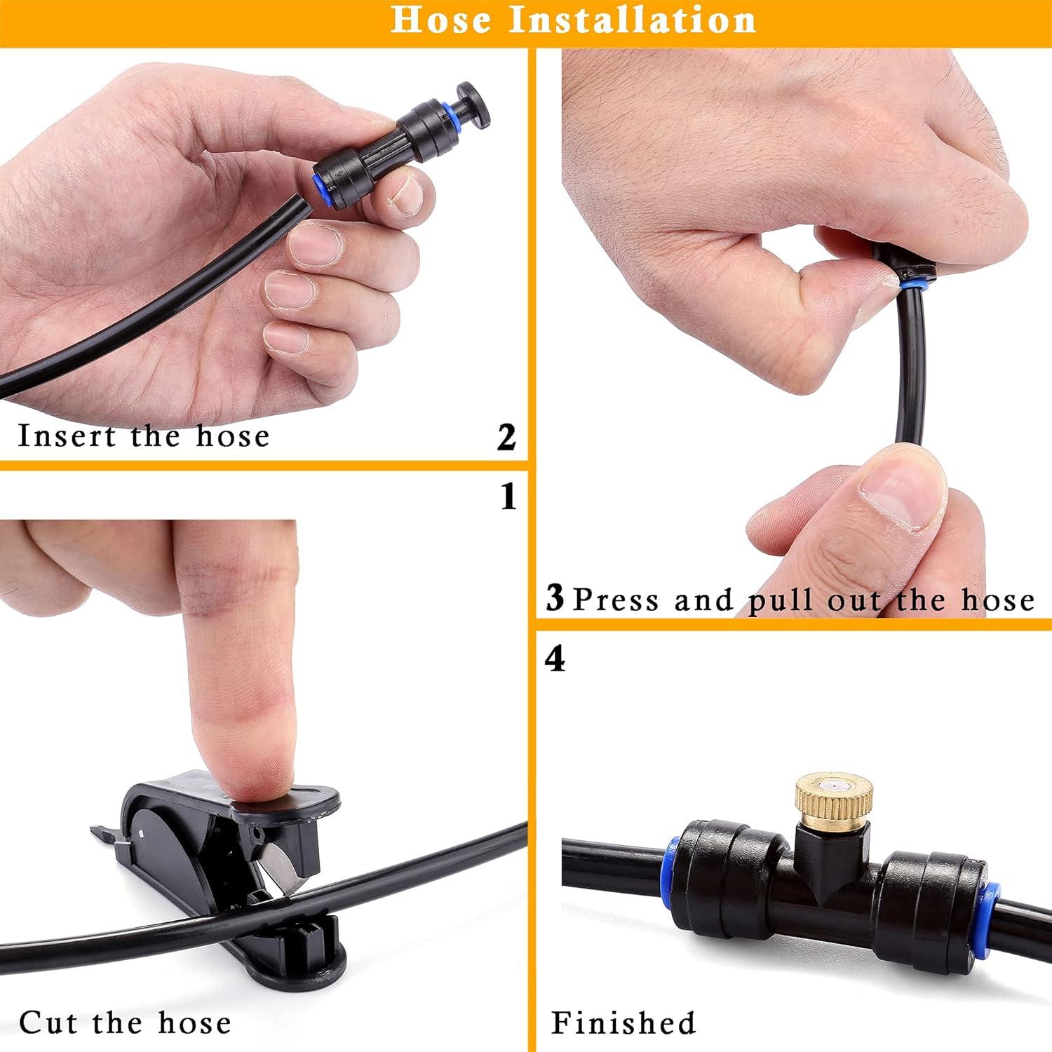 Sistema de Enfriamiento por Nebulización Mornajina 15M con Bomba