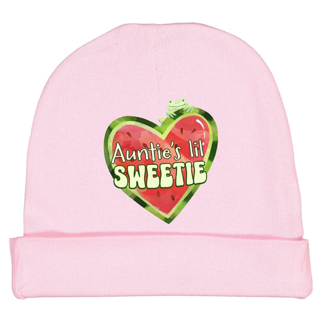 Sombrero Beanie Bebé Niña Tía Dulce Rosa 100% Algodón