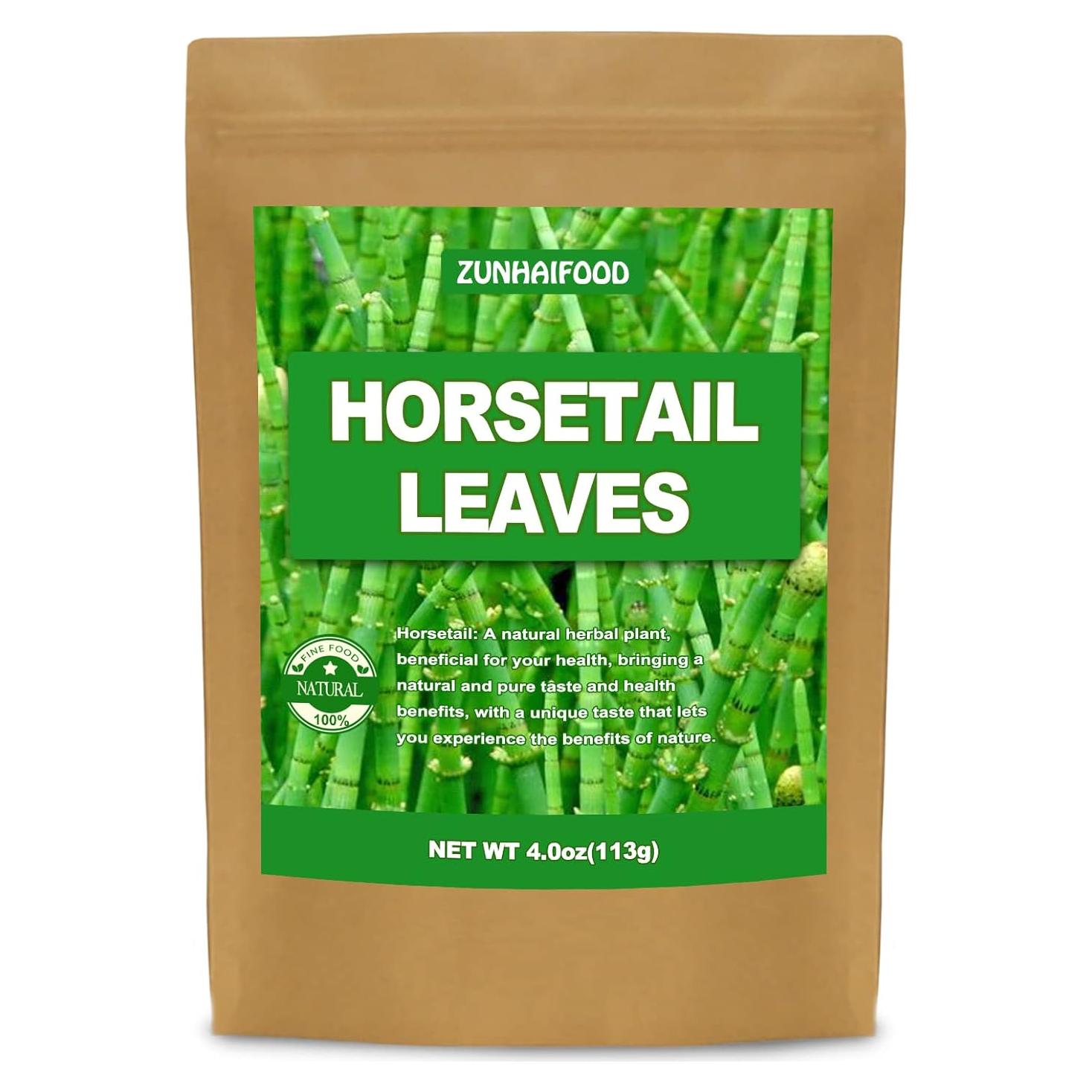 Hojas de Cola de Caballo Premium Zunhai 113g Sin OGM