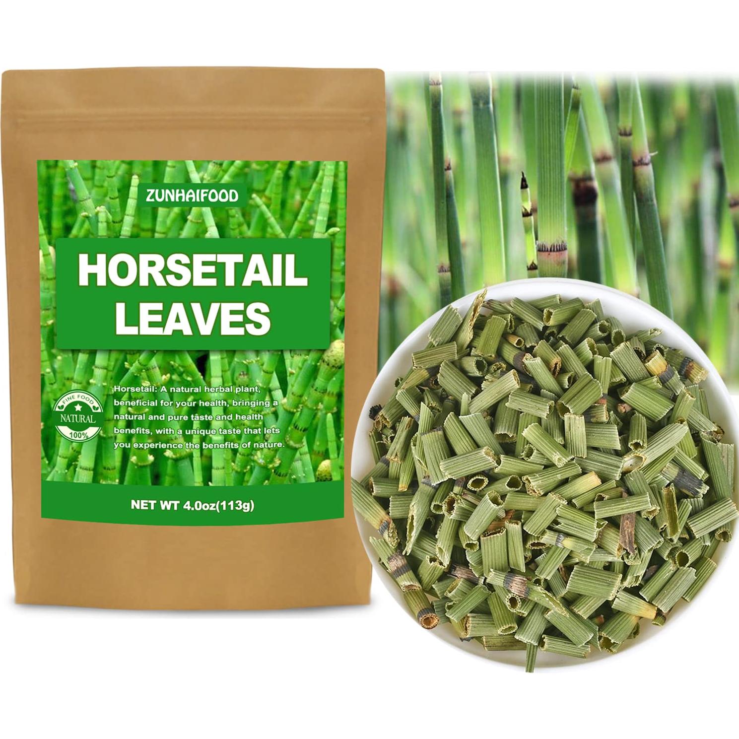 Hojas de Cola de Caballo Premium Zunhai 113g Sin OGM