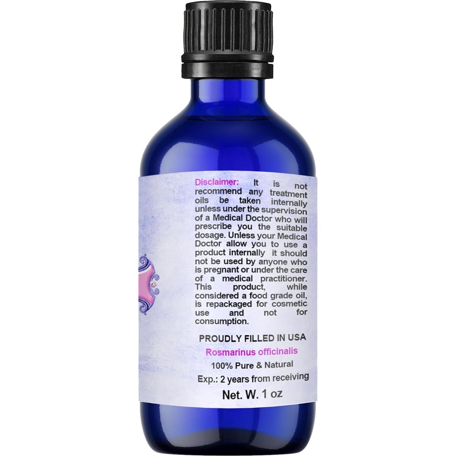 Aceite Esencial de Romero Cocojojo 30 mL Puro Natural Vegano