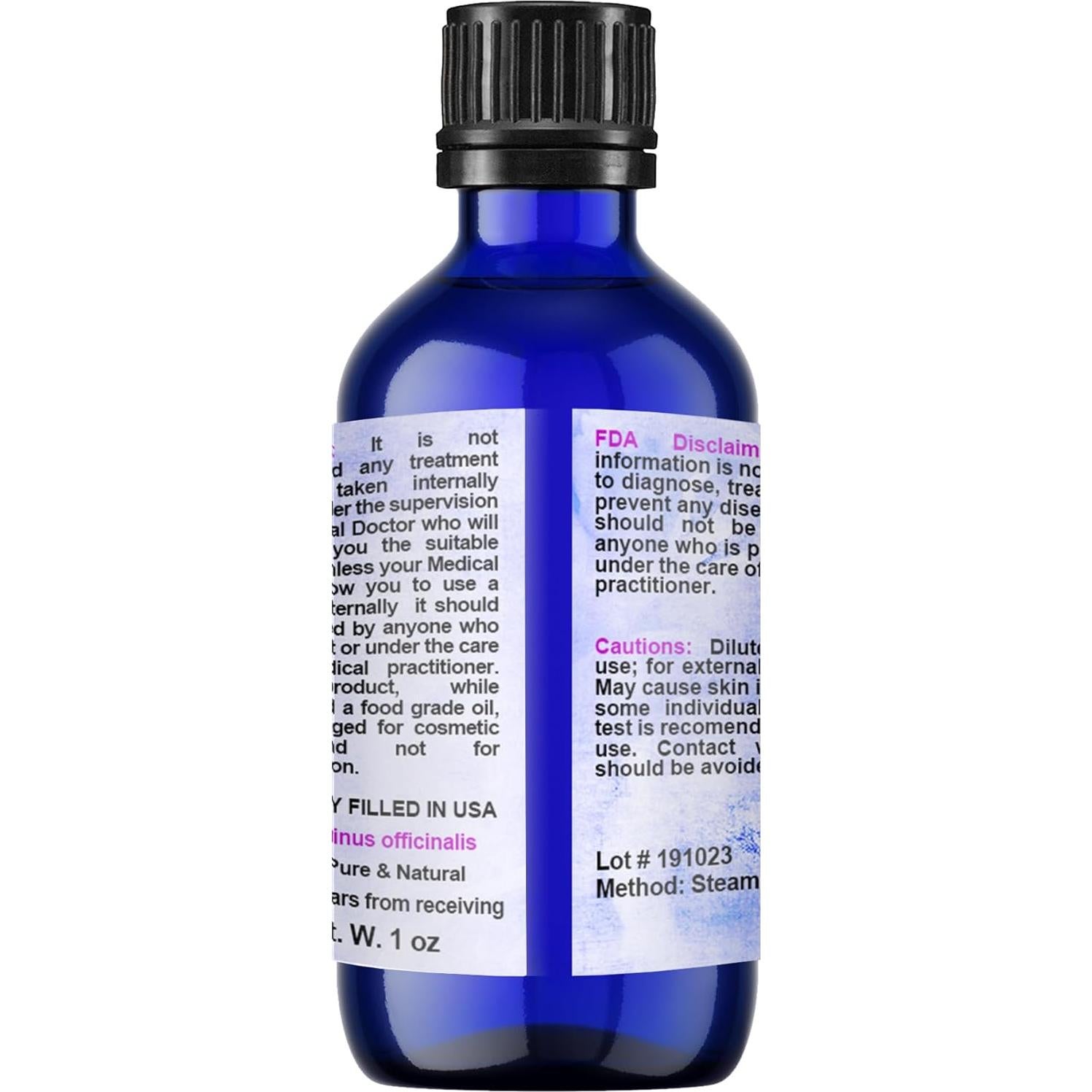 Aceite Esencial de Romero Cocojojo 30 mL Puro Natural Vegano