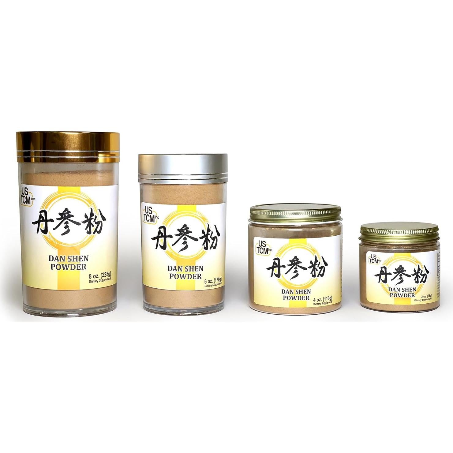 Polvo de Dan Shen 226.8g - Salvia Miltiorrhiza 100% Puro