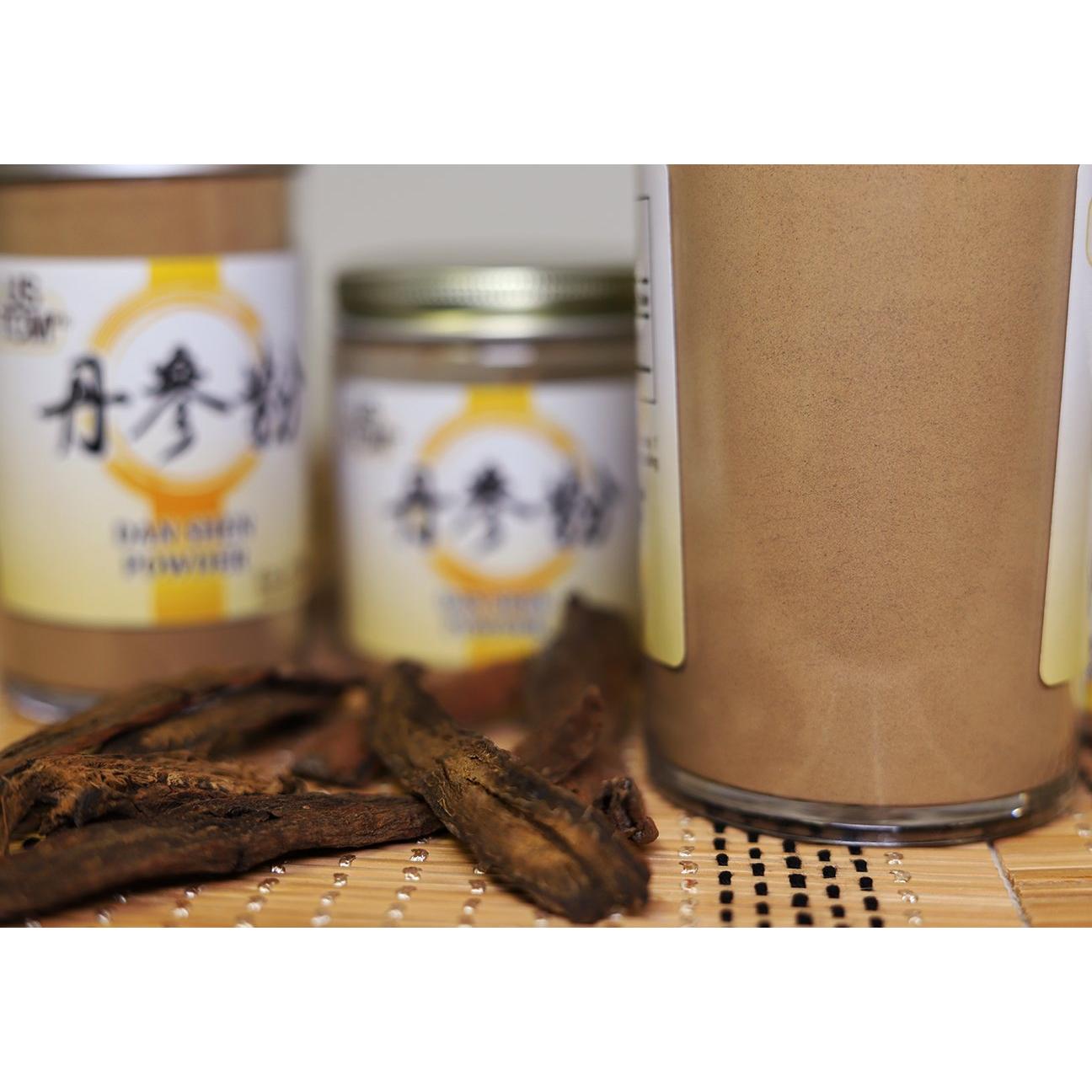 Polvo de Dan Shen 226.8g - Salvia Miltiorrhiza 100% Puro