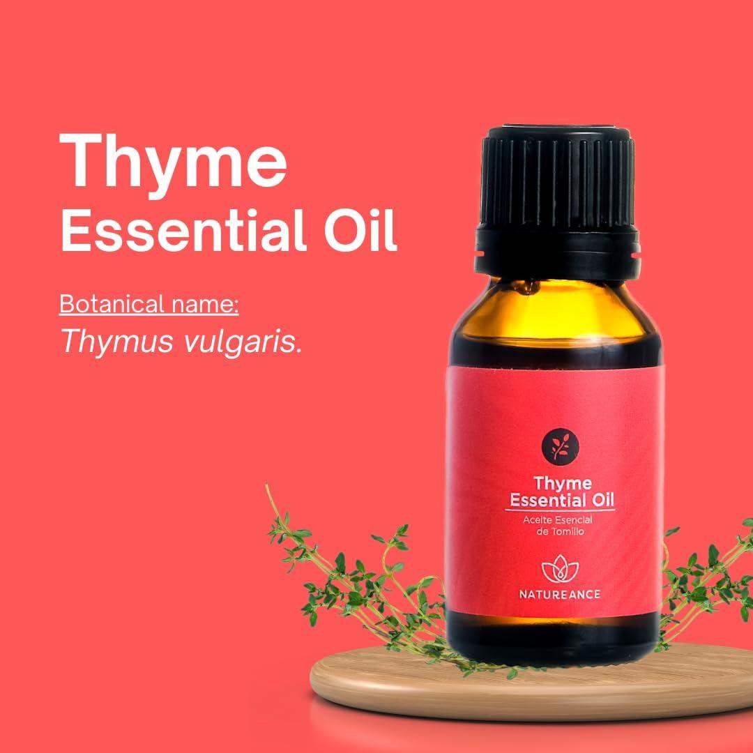 Aceite Esencial de Tomillo Natureance 15 mL 100% Puro Terapéutico