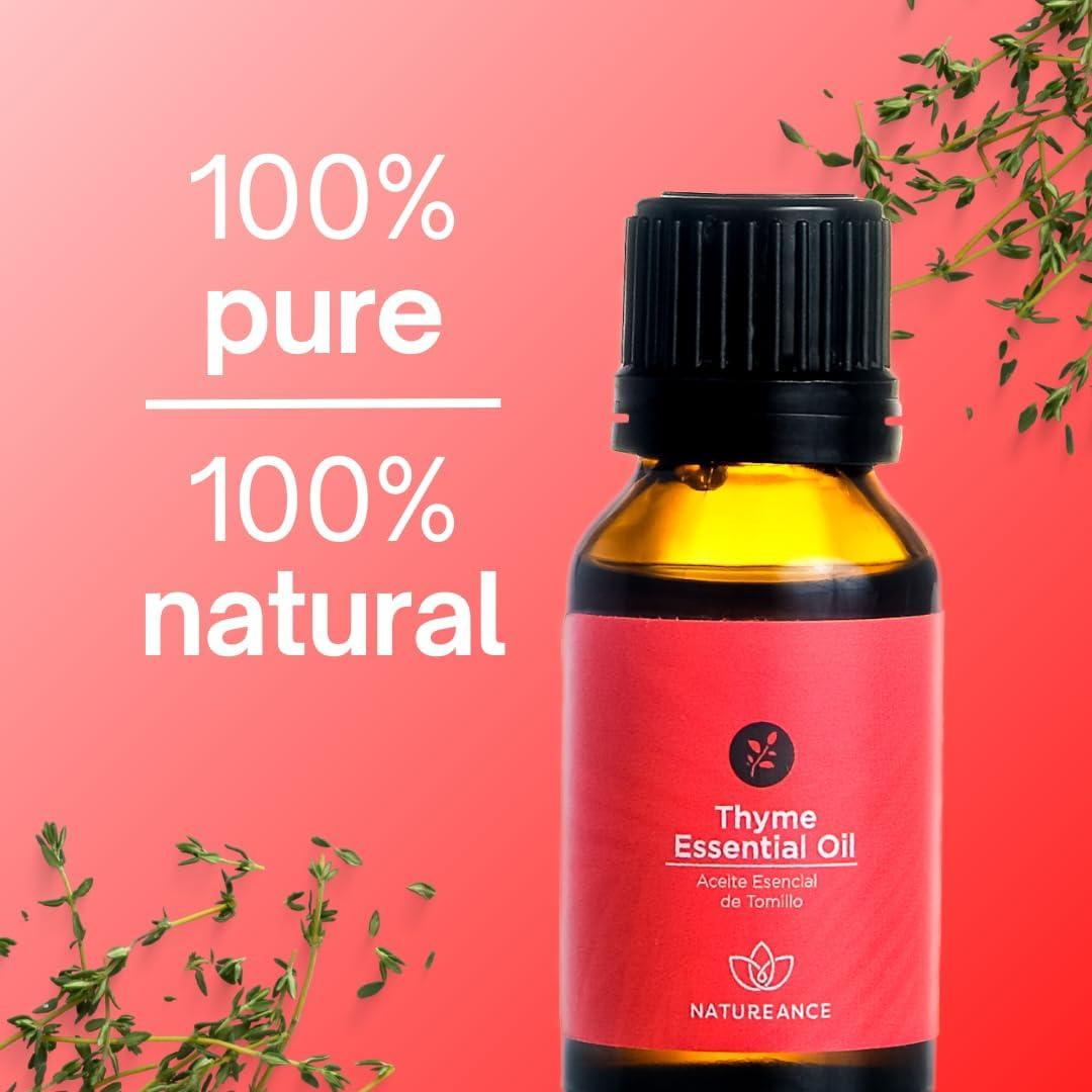 Aceite Esencial de Tomillo Natureance 15 mL 100% Puro Terapéutico