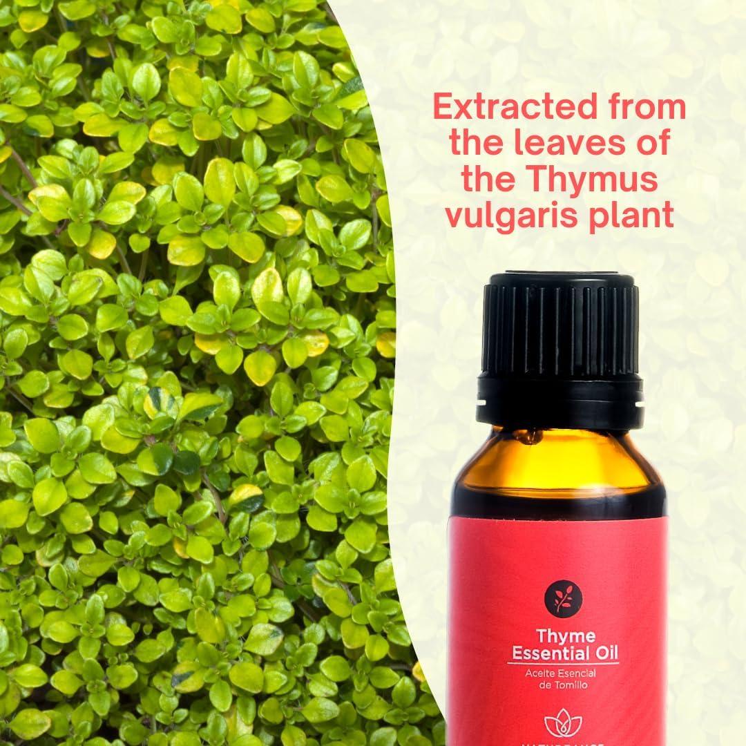 Aceite Esencial de Tomillo Natureance 15 mL 100% Puro Terapéutico