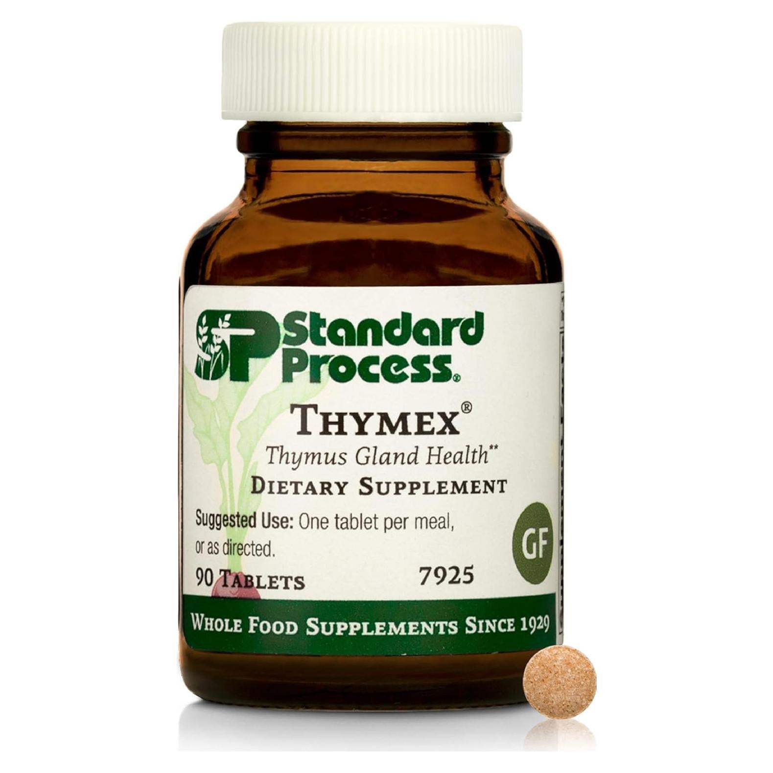 Suplemento de Timo Standard Process Thymex 90 Tabletas