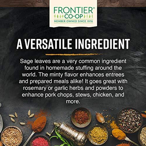 Hoja de Salvia Molida Orgánica Frontier Co-op 453g