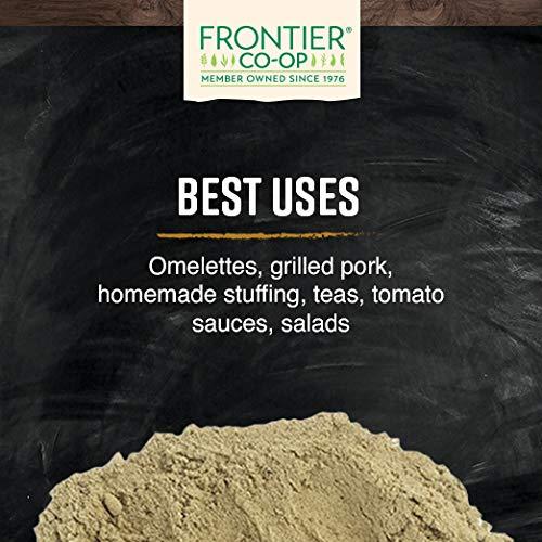 Hoja de Salvia Molida Orgánica Frontier Co-op 453g