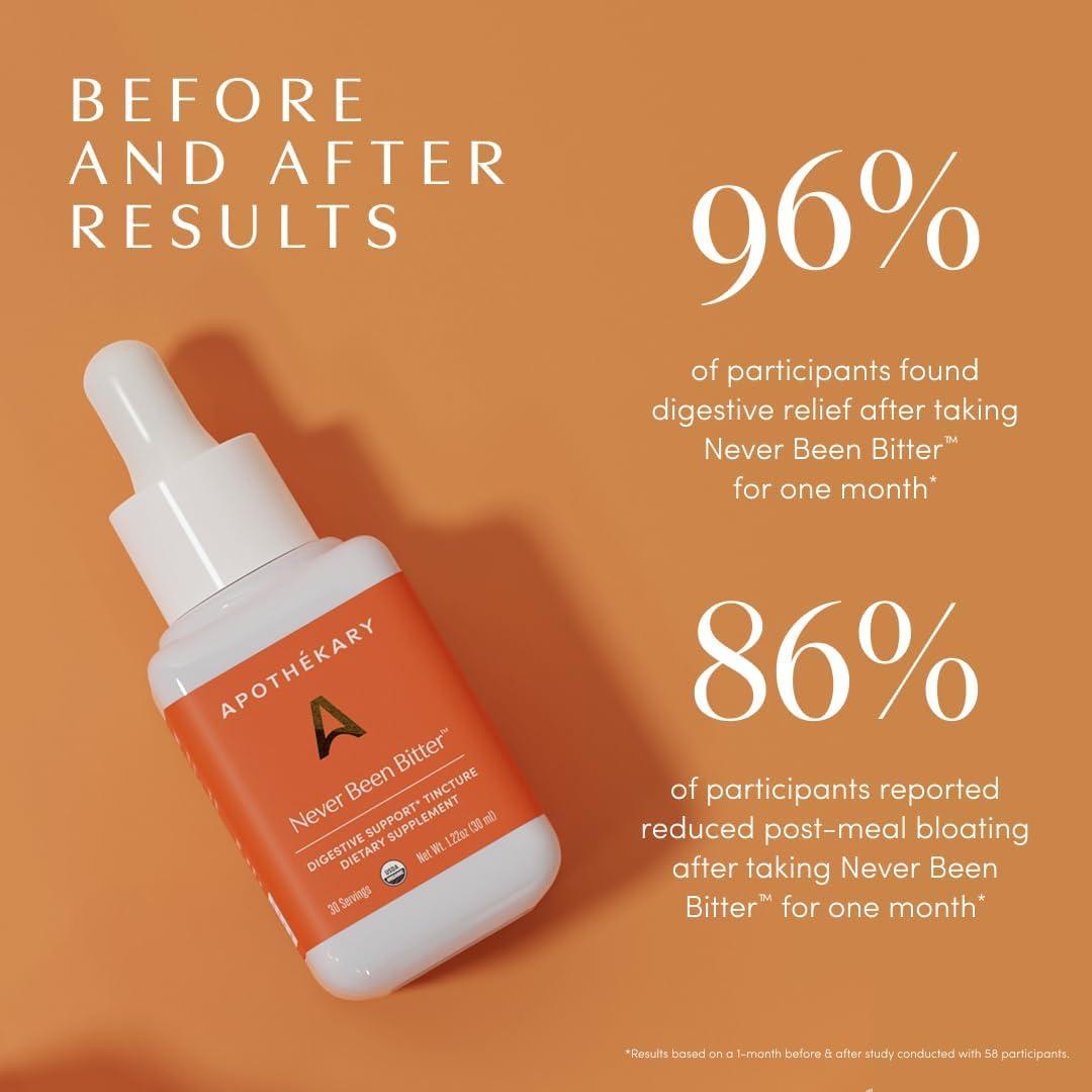 Gotas Digestivas Herbales Apothékary Nunca Ha Sido Amargo 29.57 ml