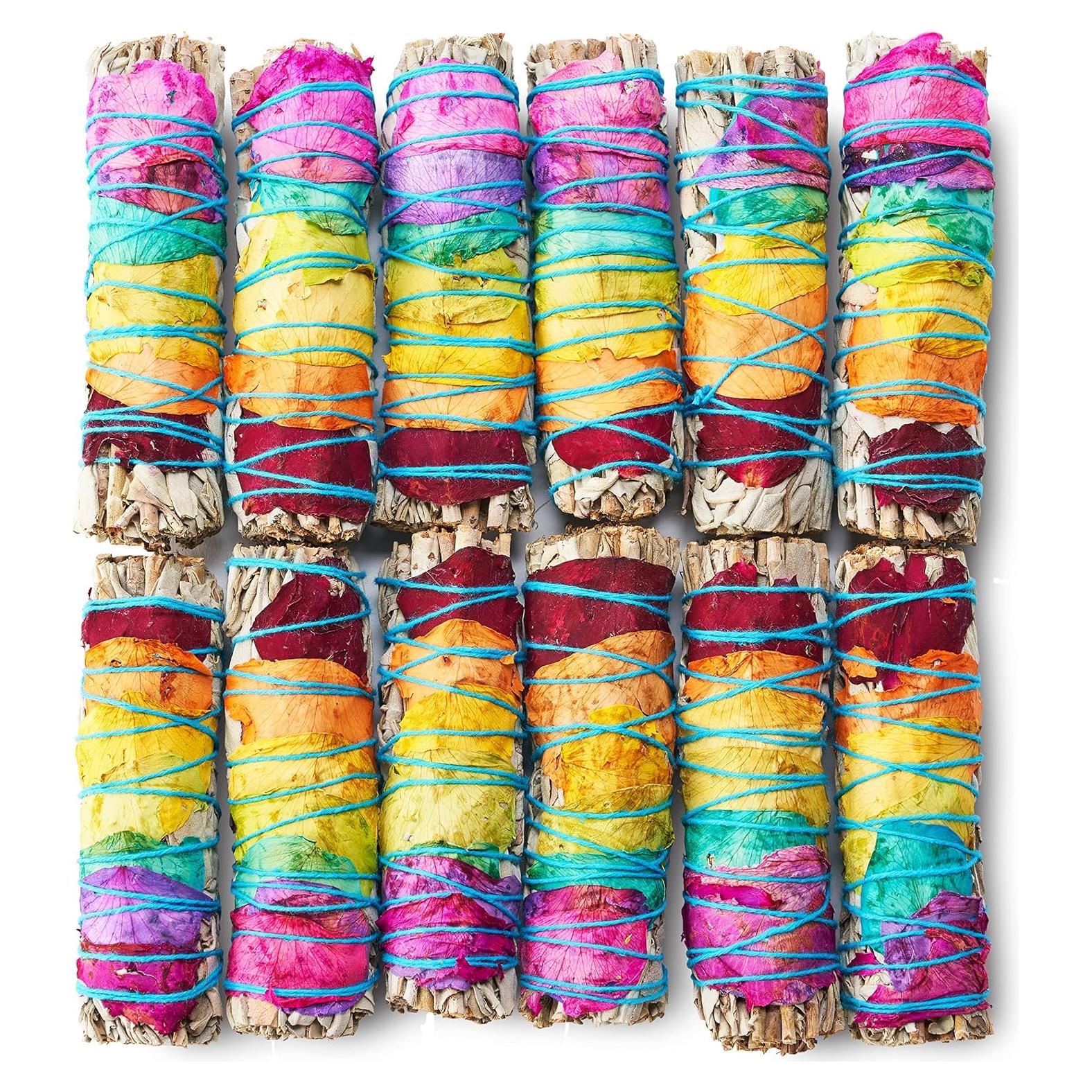 Varitas de Salvia Blanca Natural JL Local 10 cm - Limpieza Energética