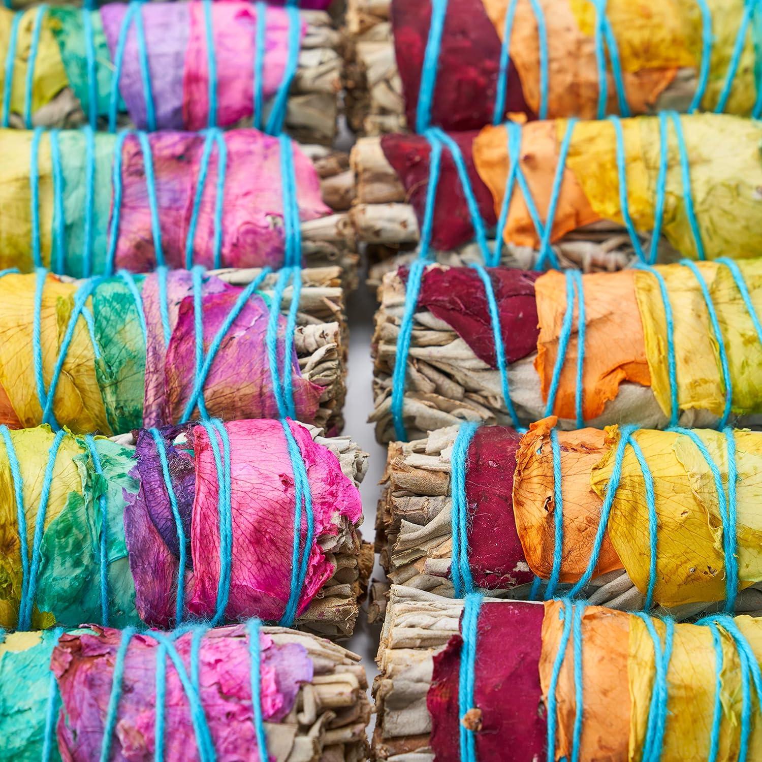 Varitas de Salvia Blanca Natural JL Local 10 cm - Limpieza Energética