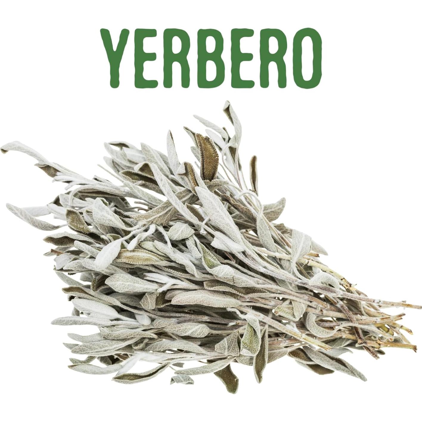 Yerbero Racimo de Salvia Blanca Premium 114g - Incienso Natural