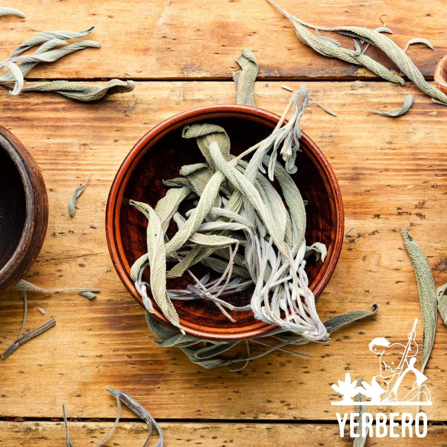 Yerbero Racimo de Salvia Blanca Premium 114g - Incienso Natural