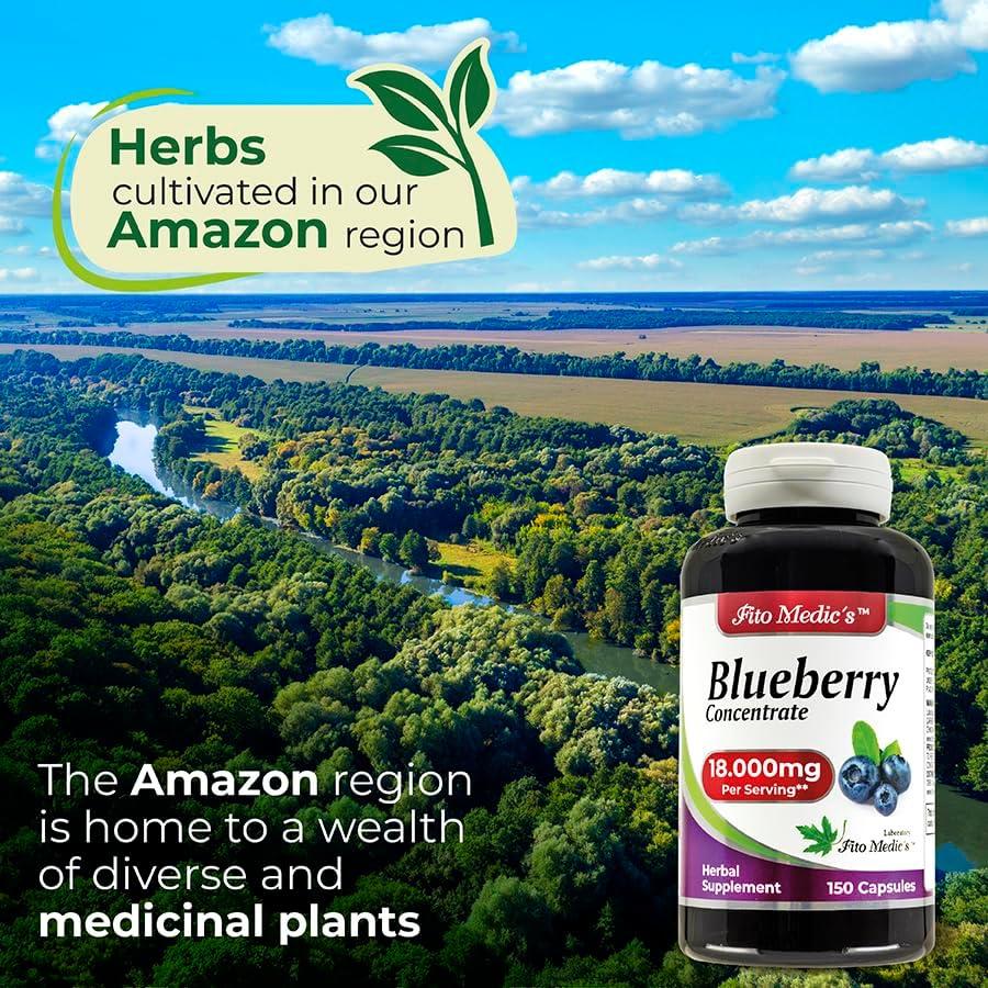 Cápsulas de Extracto de Arándano FITO MEDIC'S 150 Unidades