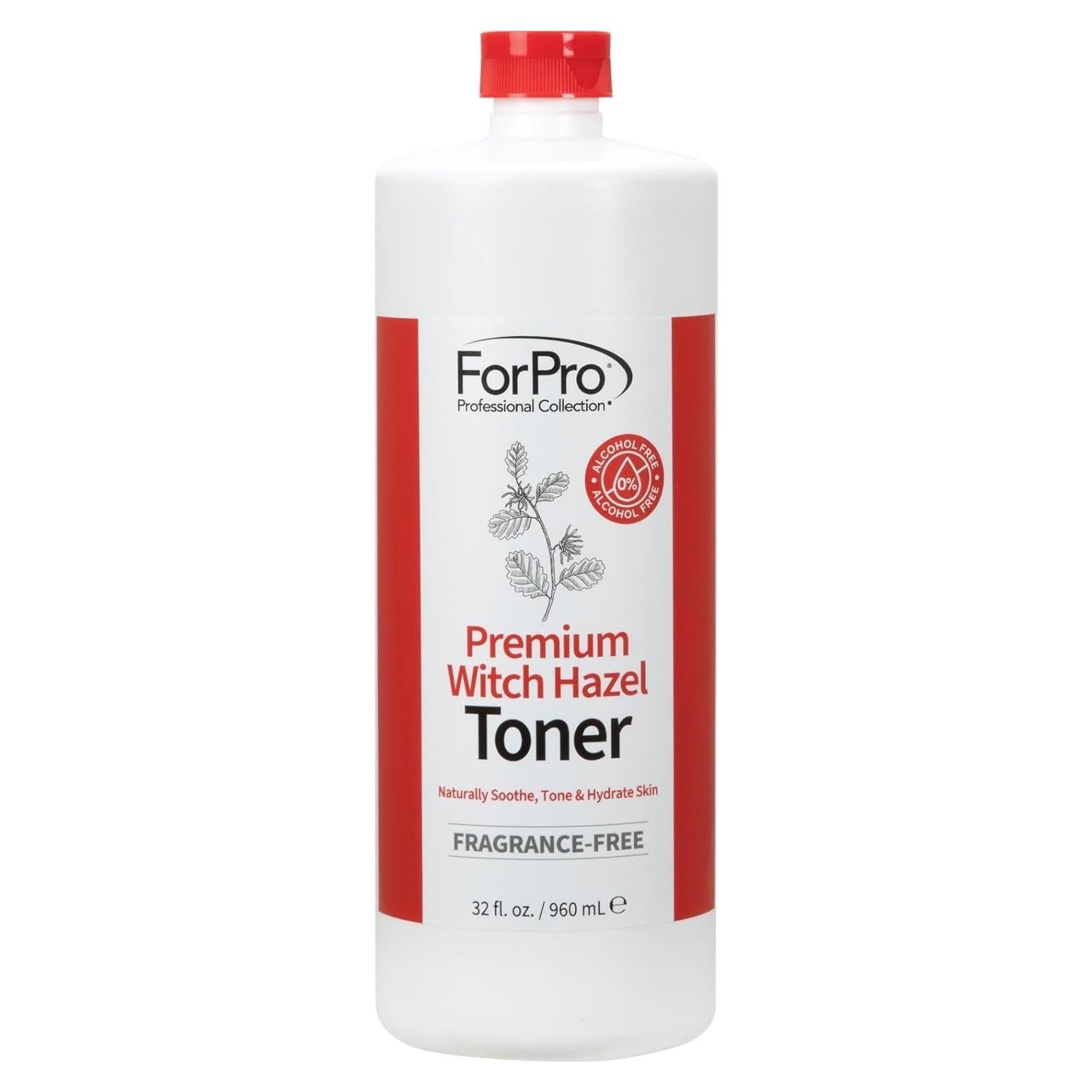 Tónico Facial Hamamelis ForPro 946ml Sin Alcohol Vegano