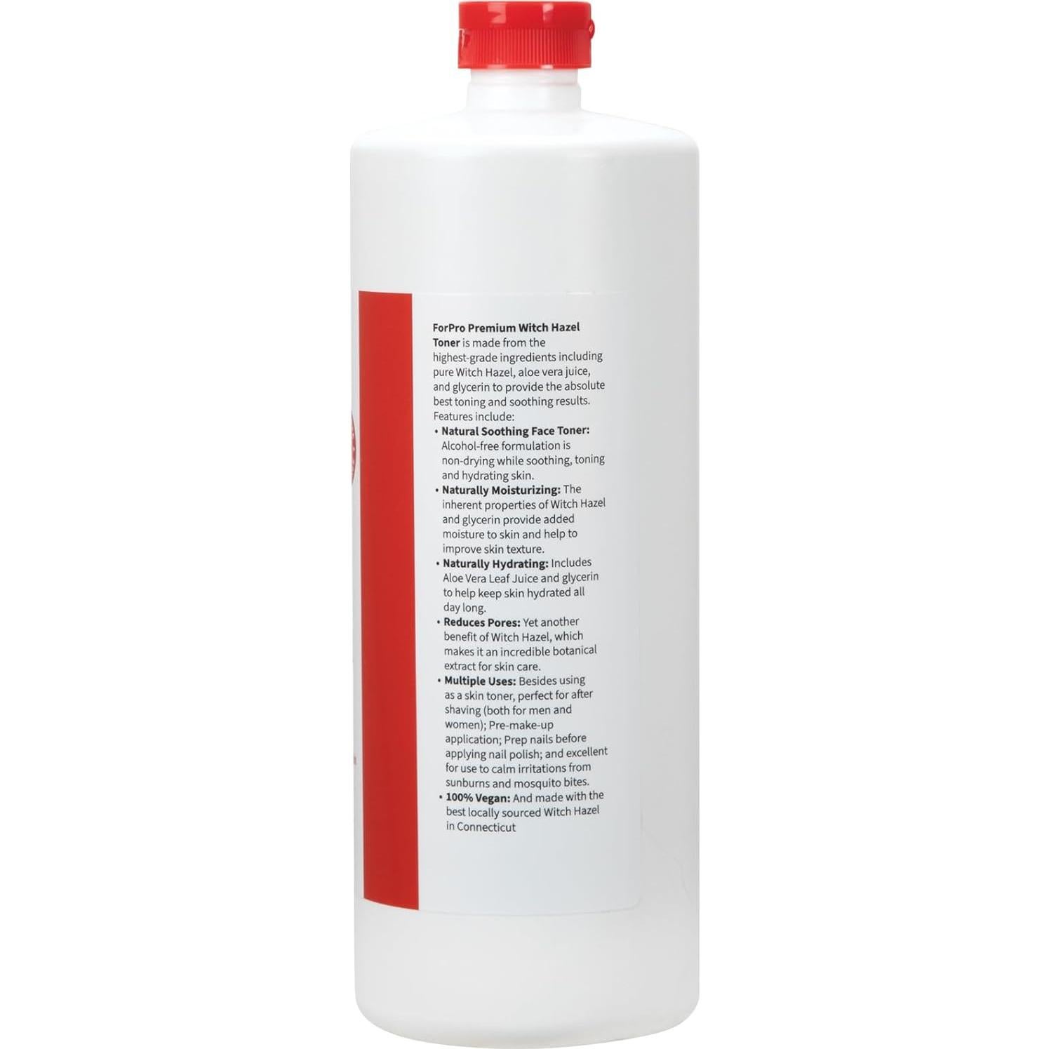 Tónico Facial Hamamelis ForPro 946ml Sin Alcohol Vegano