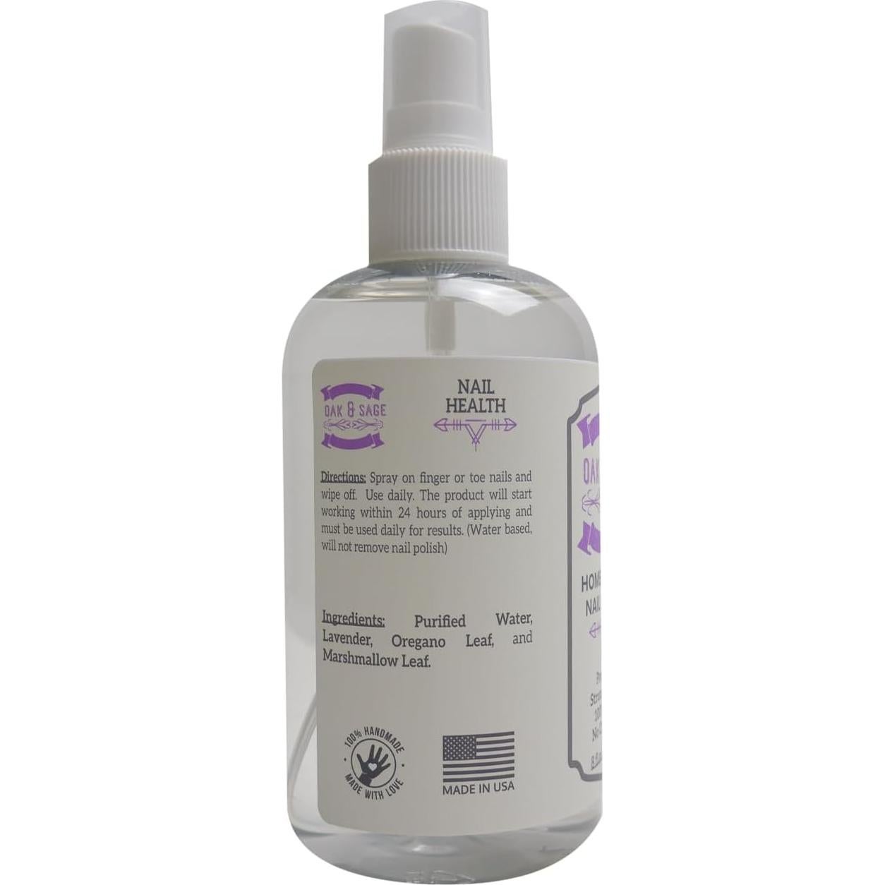 Salud de Uñas Homeopática OAK & SAGE 226.8g Sin Fragancia