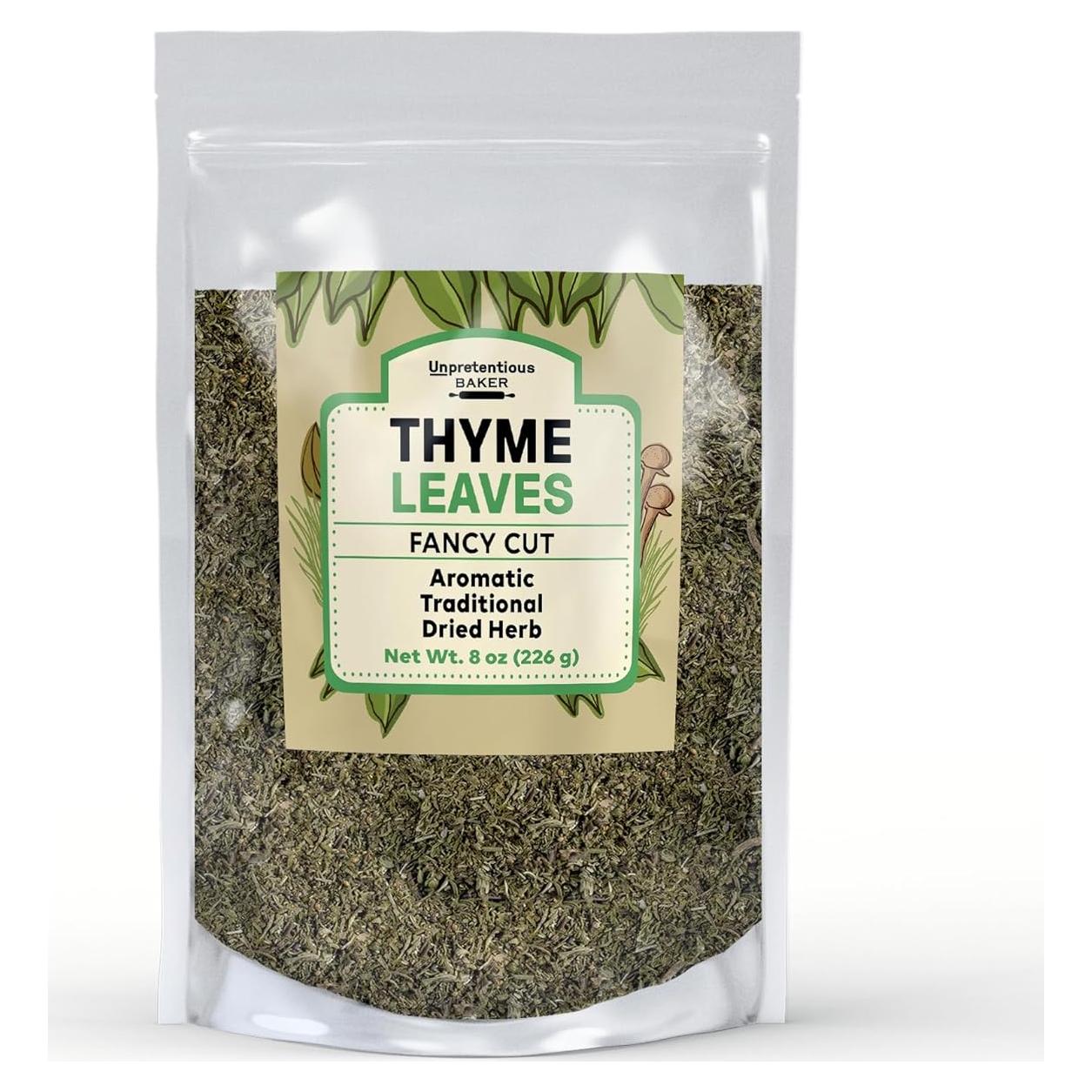 Hojas de Tomillo Sin Pretensiones 226.8 g - Sazonador Tradicional