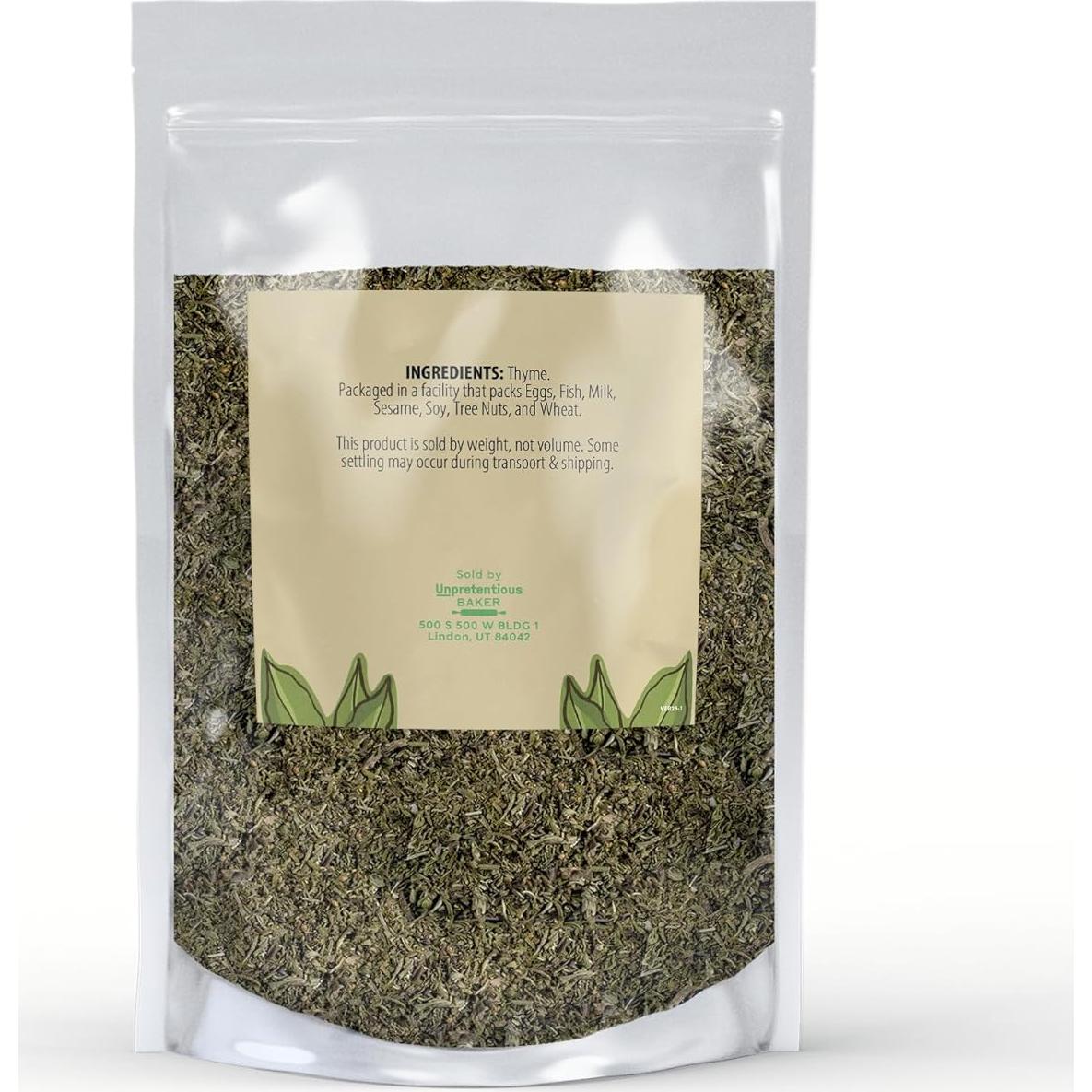 Hojas de Tomillo Sin Pretensiones 226.8 g - Sazonador Tradicional