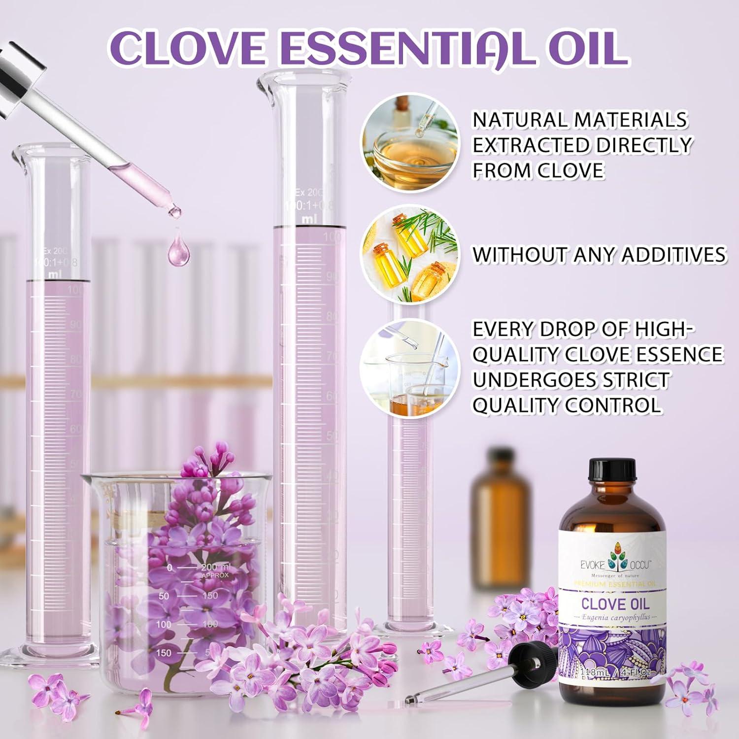 Aceite Esencial de Clavo y Tomillo Evoke Occu 118 ml