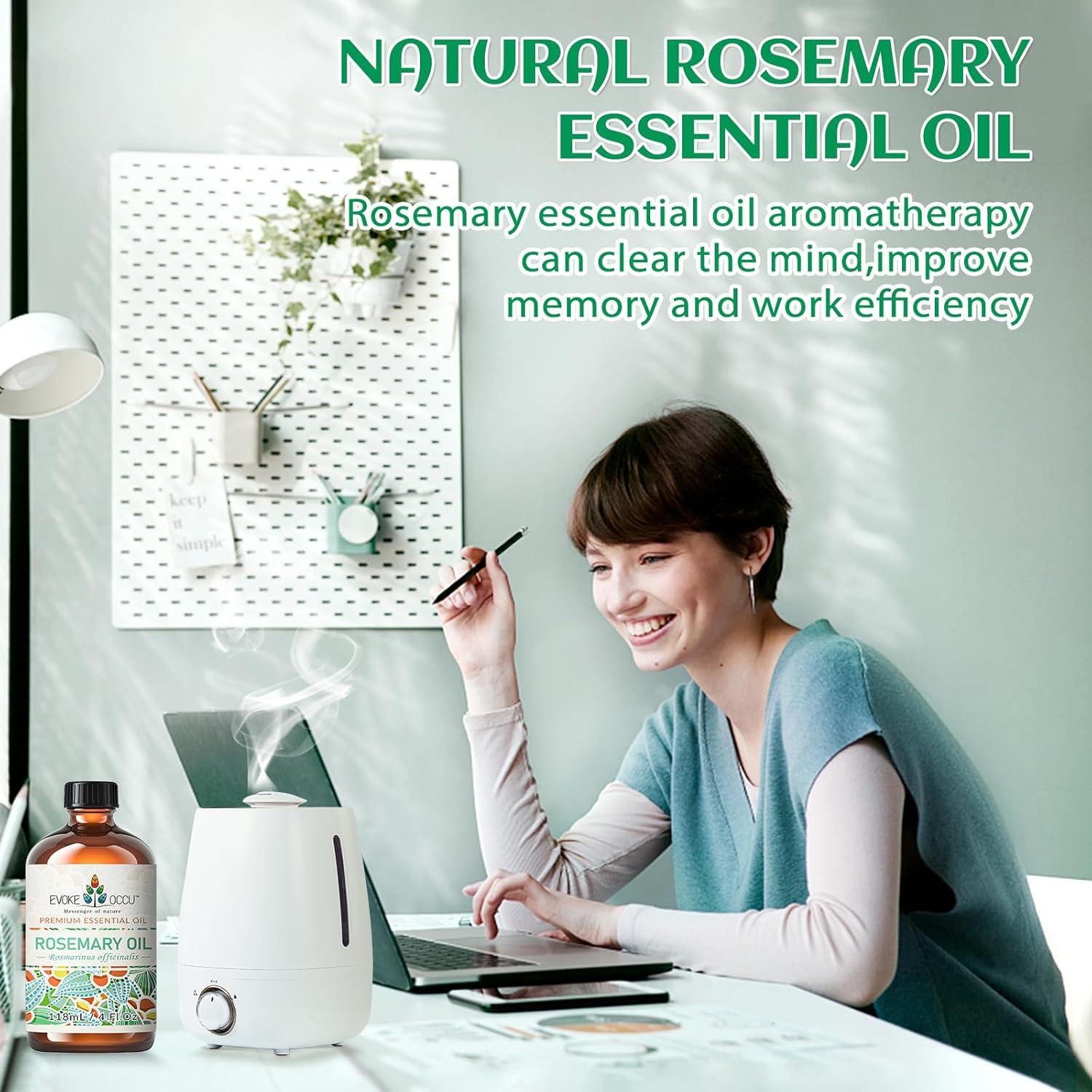 Aceite Esencial de Romero y Tomillo Evoke Occu 118 ml