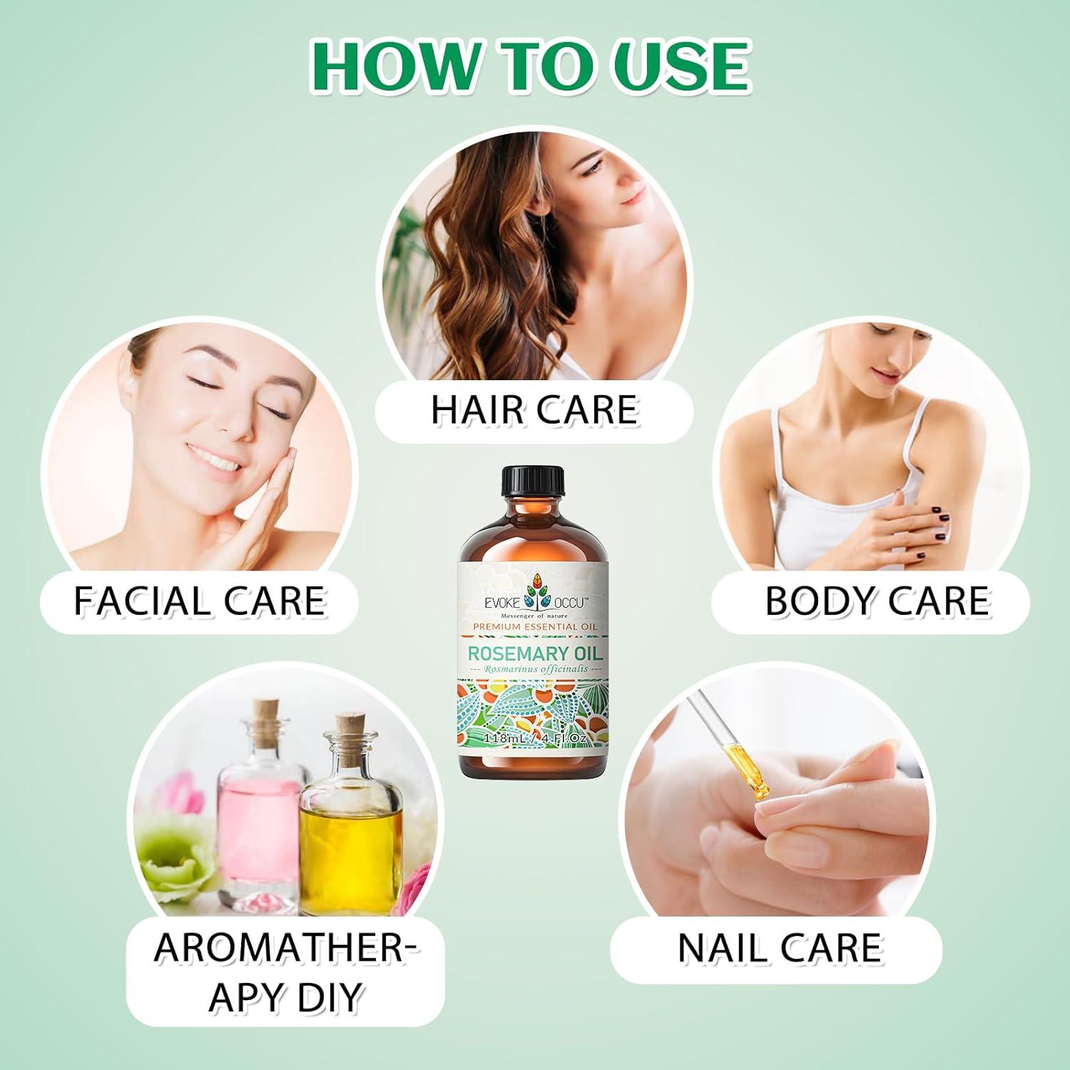 Aceite Esencial de Romero y Tomillo Evoke Occu 118 ml