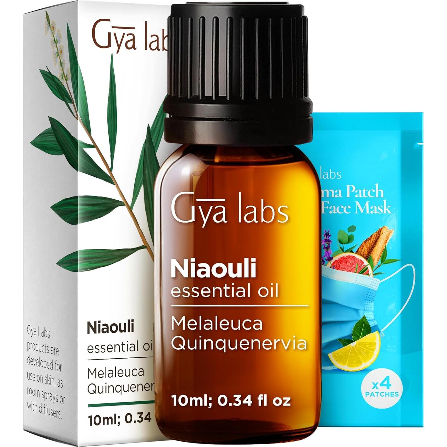 Set de Aceites Esenciales Gya Labs - Tomillo y Niaouli 2x10ml