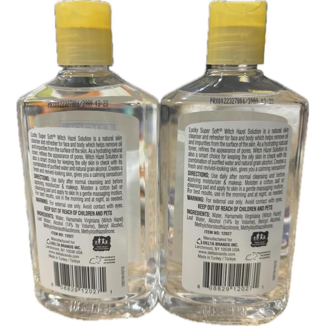 Limpiador Facial Hamamelis Lucky Super Soft 389g