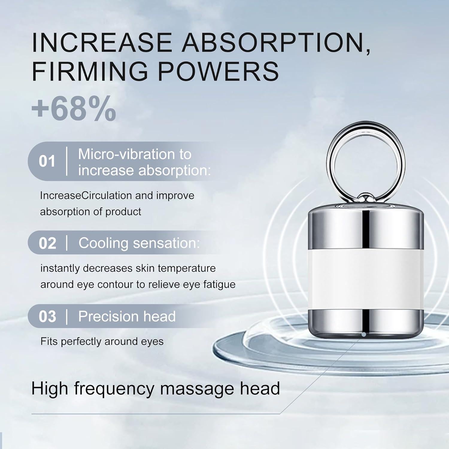 Crema de Ojos Eléctrica Ycz Antienvejecimiento 12x10cm