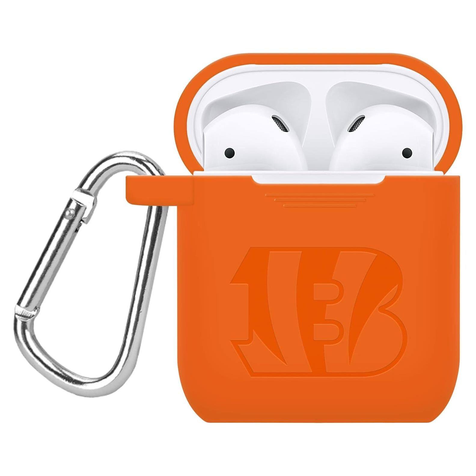 Tapa Silicona Game Time Cincinnati Bengals para AirPods