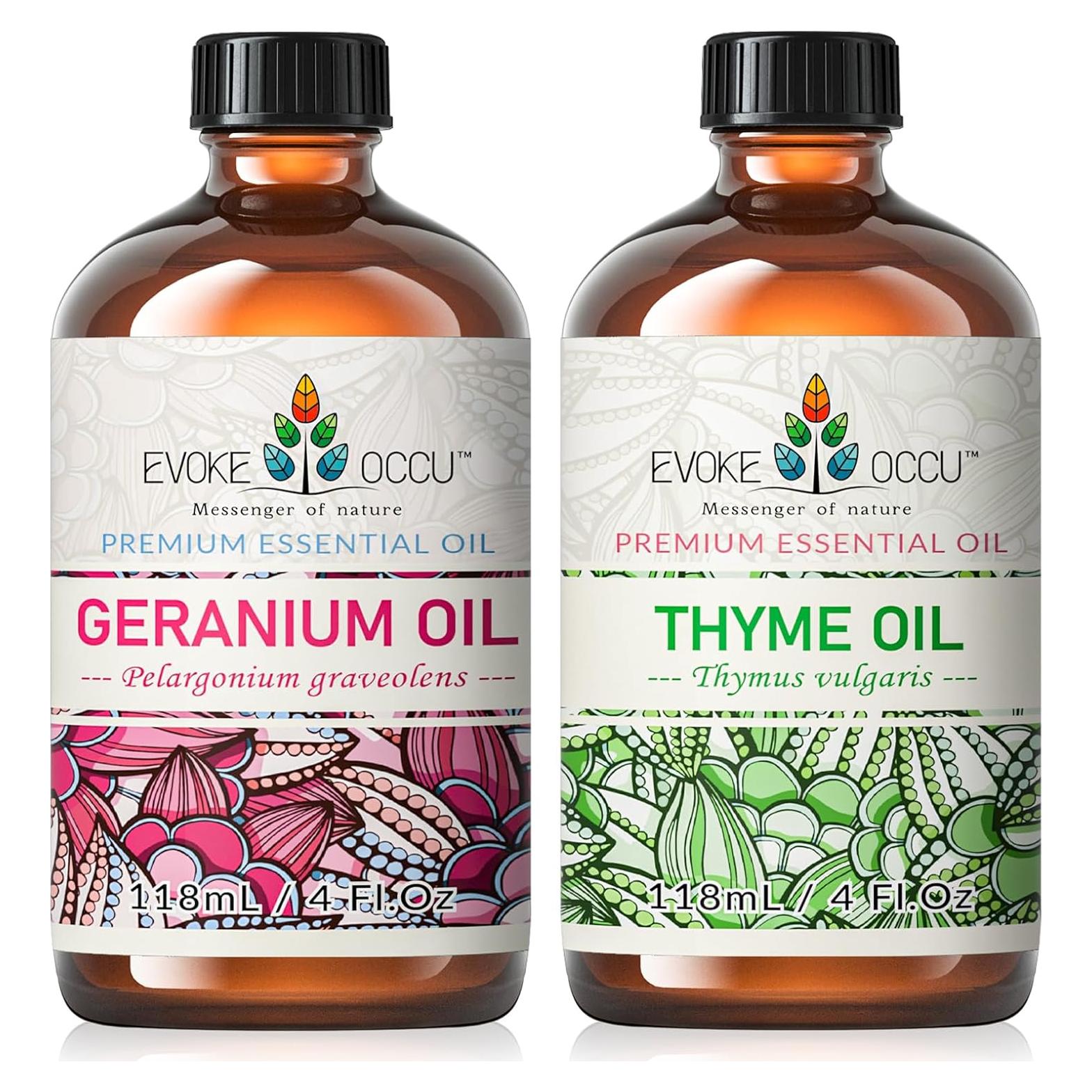 Aceite Esencial de Geranio y Tomillo EVOKE OCCU 118 ml