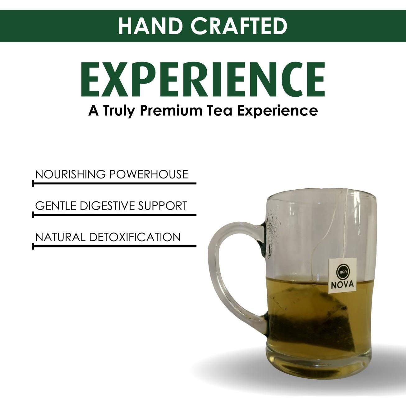 Bolsitas de Té de Moringa Orgánica Intuitigo - 15 Unidades