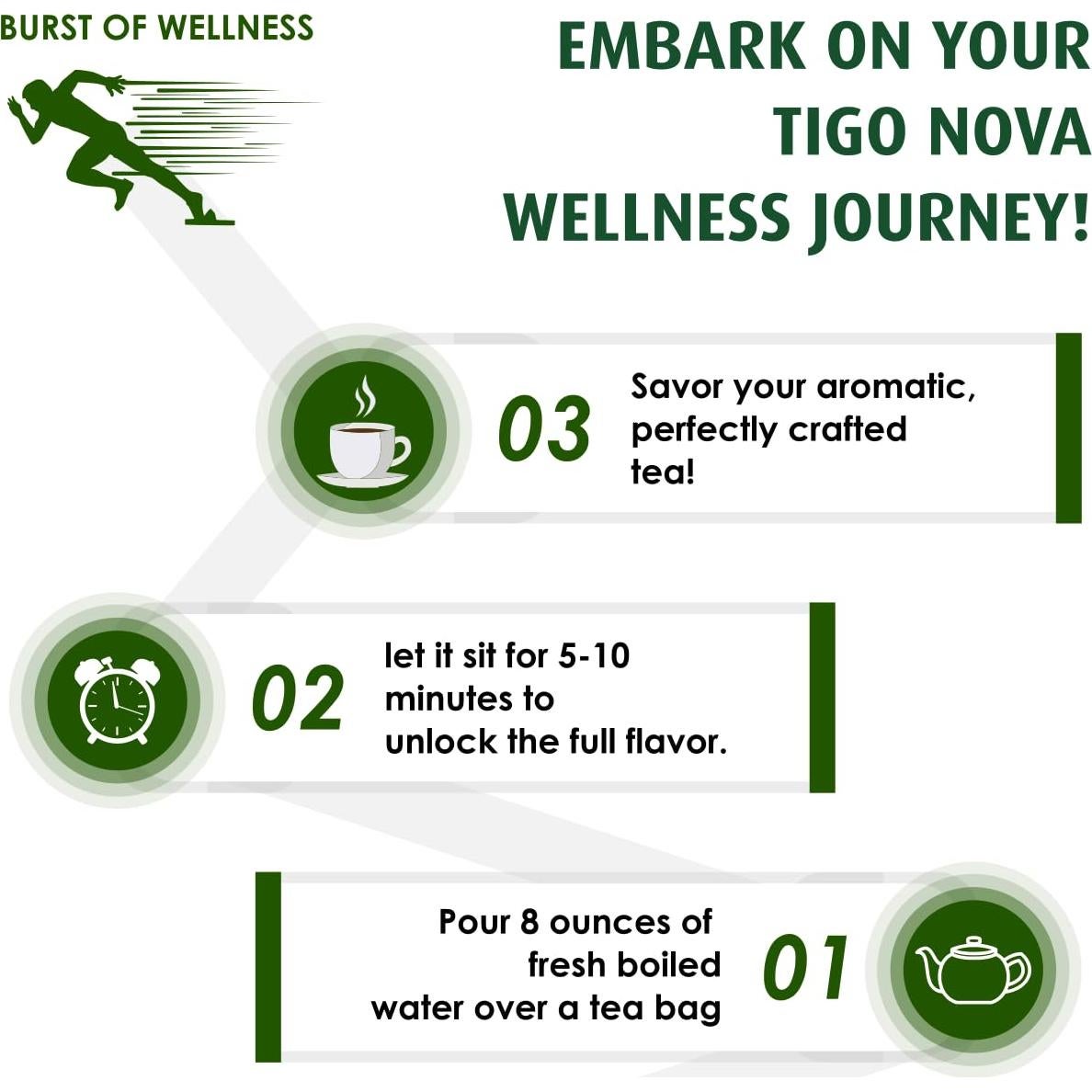 Bolsitas de Té de Moringa Orgánica Intuitigo - 15 Unidades