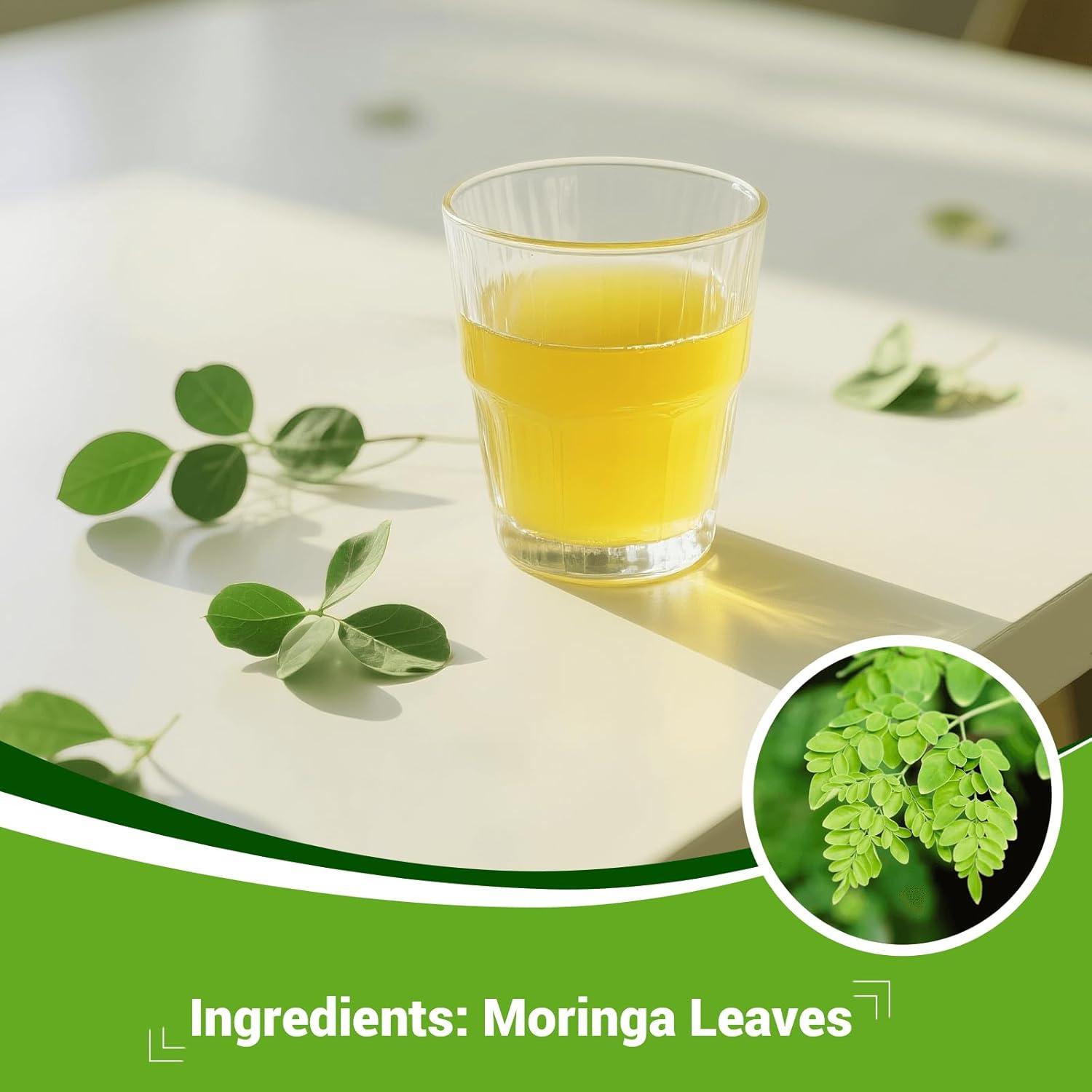 Té de Moringa HIIHONE - Sin Cafeína, 50 Bolsitas