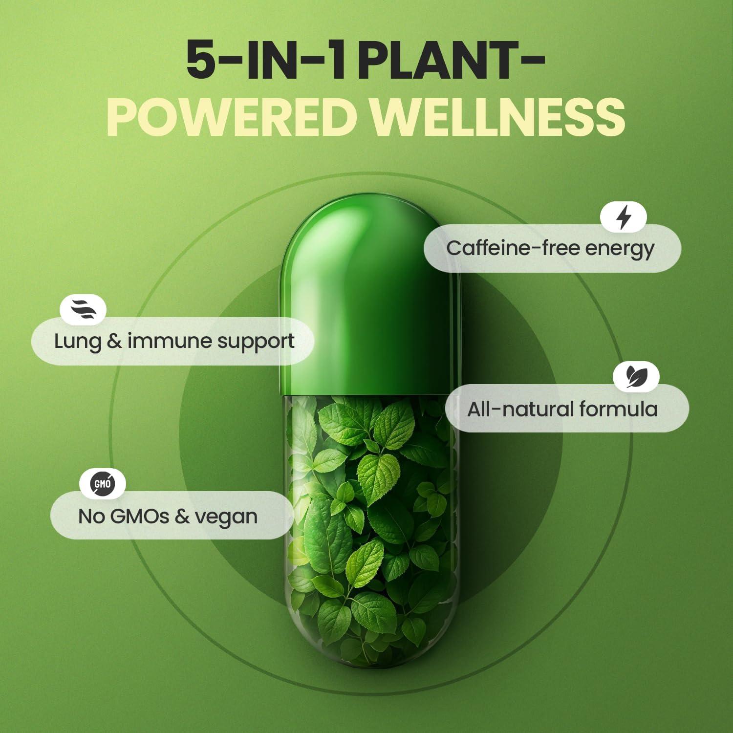 Cápsulas de Moringa Vitamax 60ct - Suplemento Energético y Inmunológico