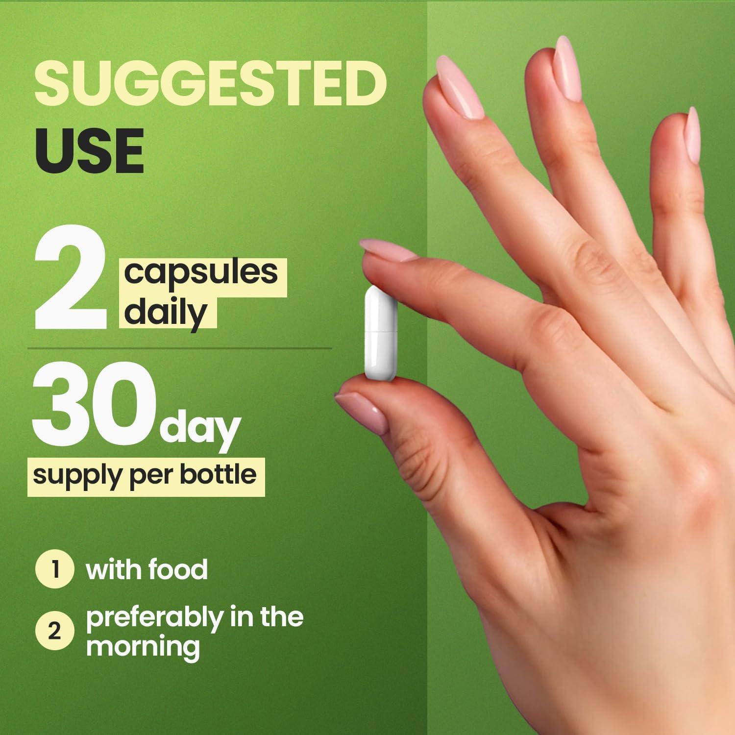 Cápsulas de Moringa Vitamax 60ct - Suplemento Energético y Inmunológico