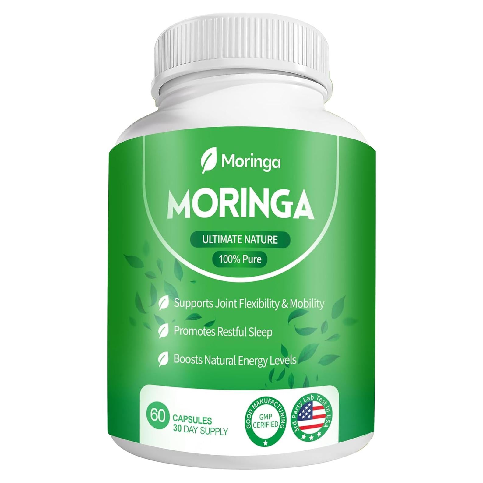 Cápsulas de Moringa Fravonique 800mg - 60 Cápsulas Veganas