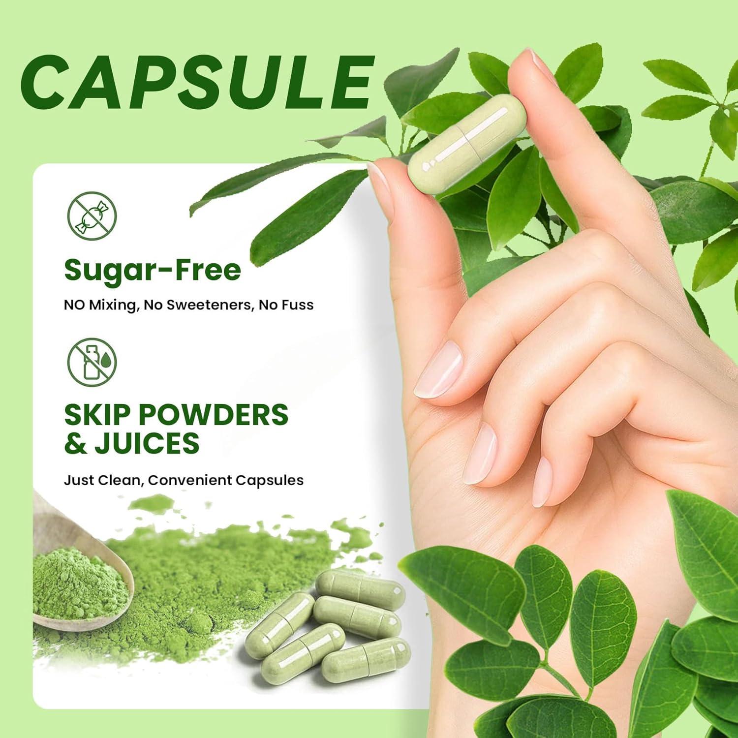 Cápsulas de Moringa Fravonique 800mg - 60 Cápsulas Veganas